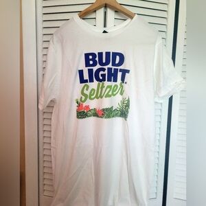 Budlight Seltzer tropical tshirt xl